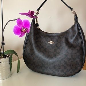 COACH SIGNATURE HARLEY HOBO HANDBAG